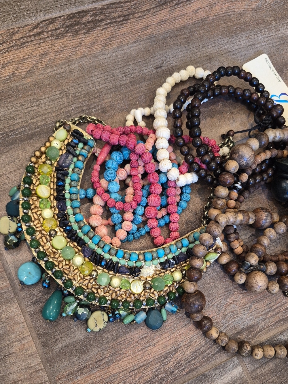 Broken Bohemian Beauties, Craft Jewelry, 1 Pound 2.6 Ounces - Picture 2 of 10